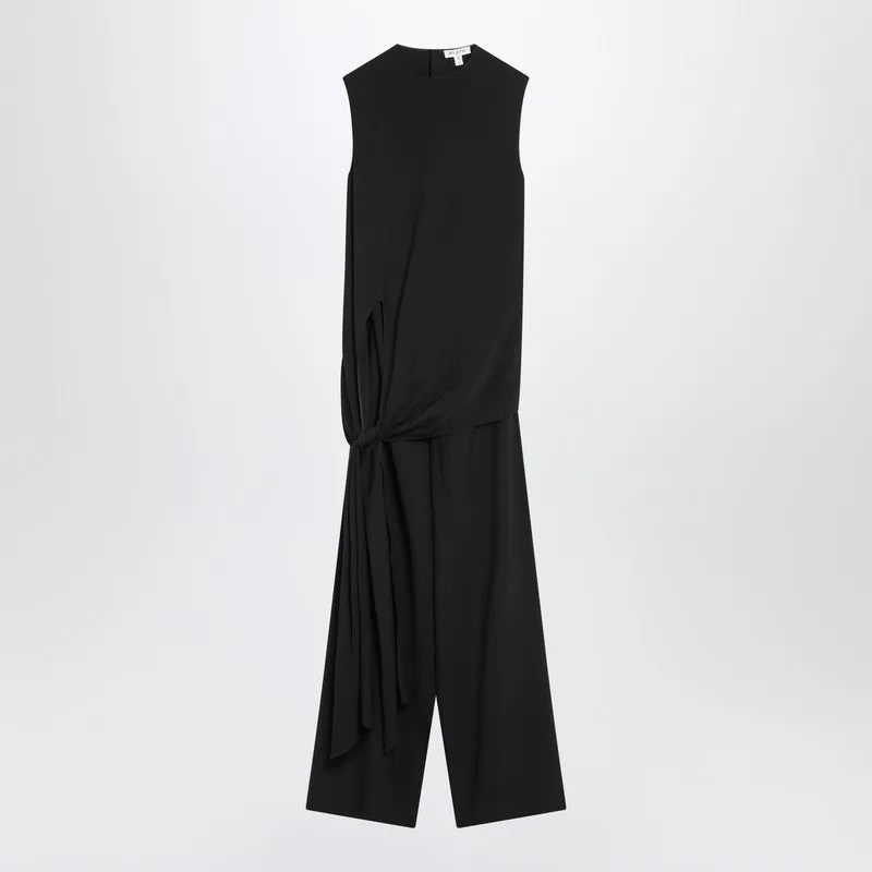 Full Jumpsuit With A Belt At The Waist sold by Wanan Luxury
