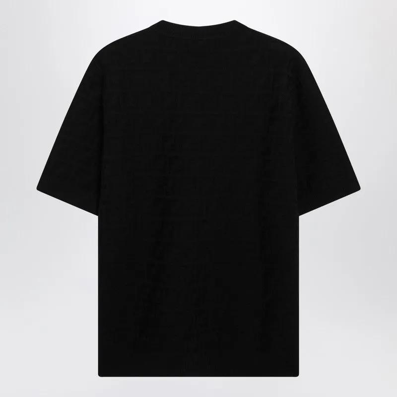 Black Ff Cotton Pullover sold by Wanan Luxury product image thumbnail 2