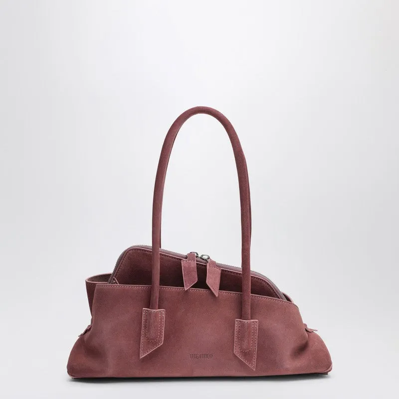 Pink Suede La Passeggiata Small Bag sold by Wanan Luxury