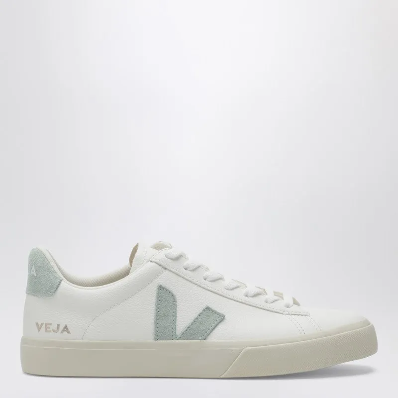 Campo Sneakers In White And Matcha Leather sold by Wanan Luxury