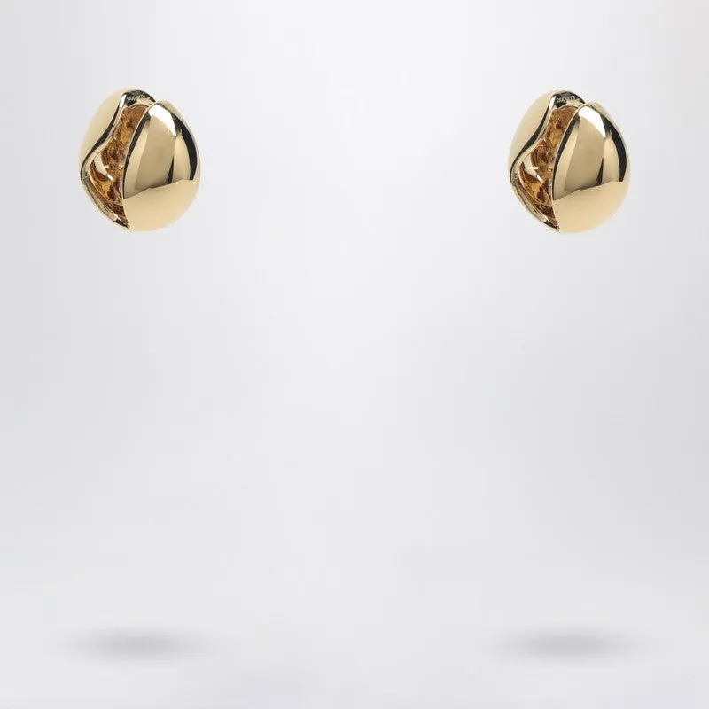 Gold C Logo Earrings sold by Wanan Luxury product image thumbnail 2