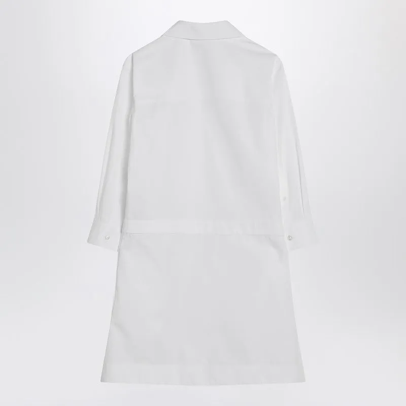 White Shirtdress In Cotton Poplin sold by Wanan Luxury product image thumbnail 2