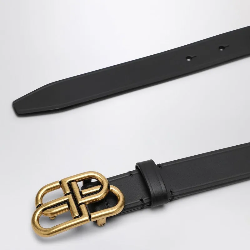 Black Leather Bb Belt sold by Wanan Luxury product image thumbnail 2