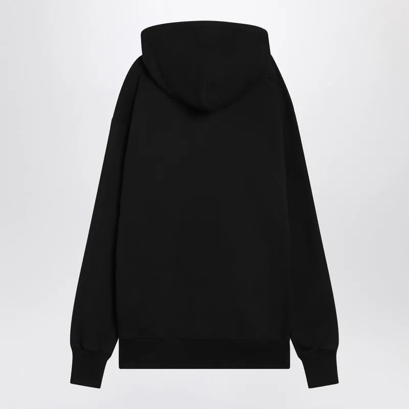Black Sweatshirt With Chez Valentino Print sold by Wanan Luxury product image thumbnail 2