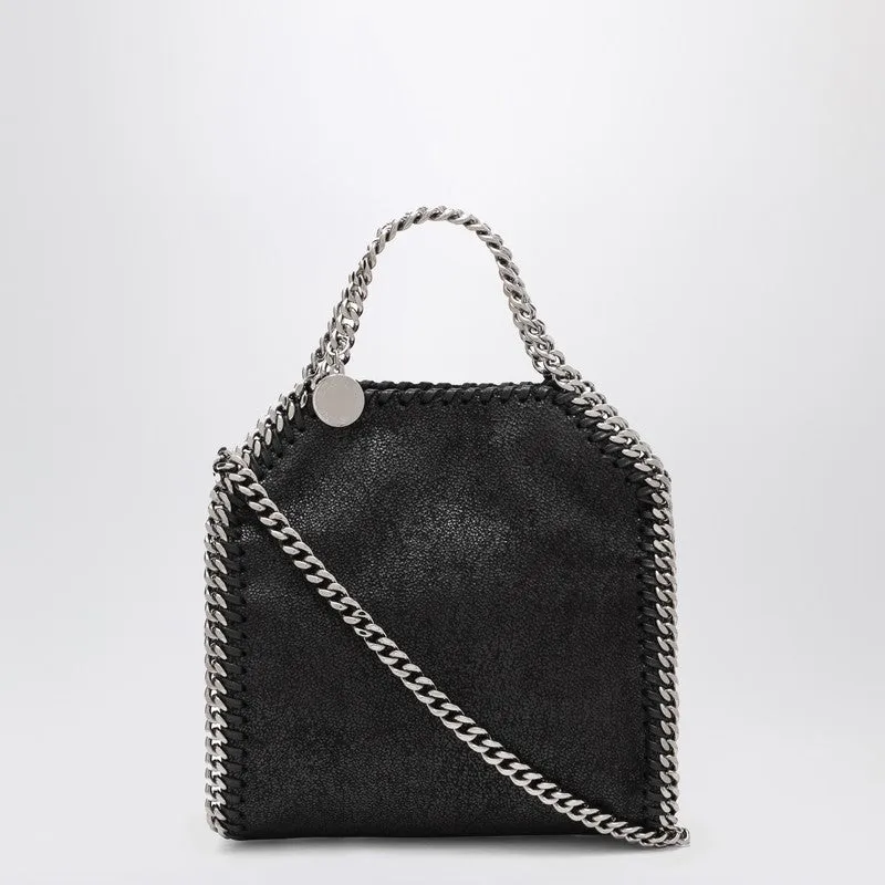 Black Falabella Micro Tote Bag sold by Wanan Luxury