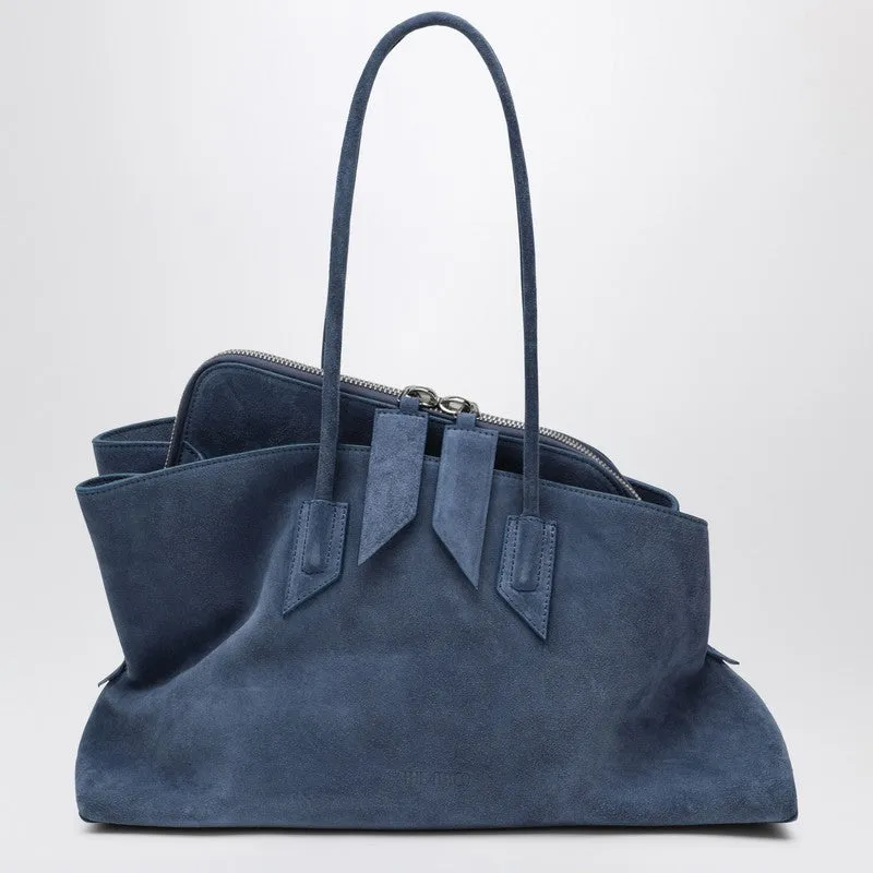 Sapphire Blue La Passeggiata Medium Bag sold by Wanan Luxury