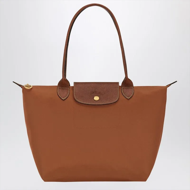 Cognac-Coloured Le Pliage Original M Bag sold by Wanan Luxury
