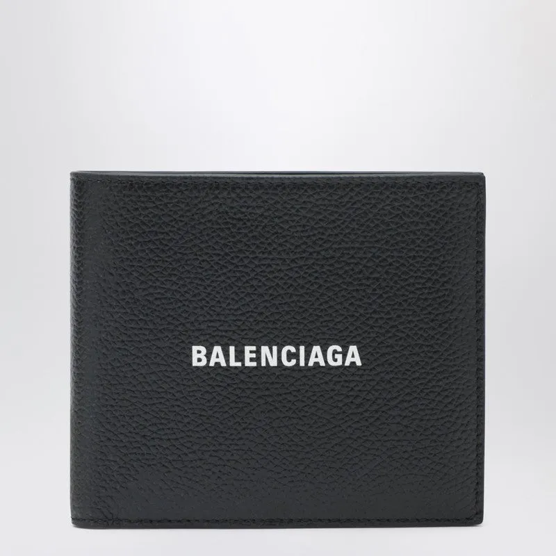 Black Horizontal Wallet With Logo sold by Wanan Luxury