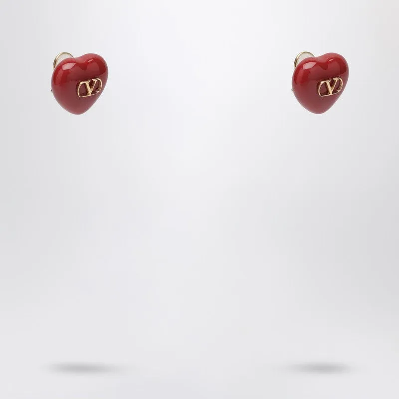 Royal Heart Red Earrings sold by Wanan Luxury product image thumbnail 2