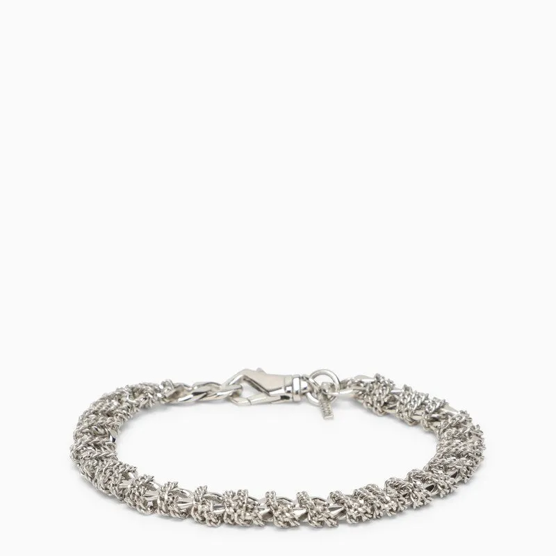 Silver 925 Intricate Chain Bracelet sold by Wanan Luxury