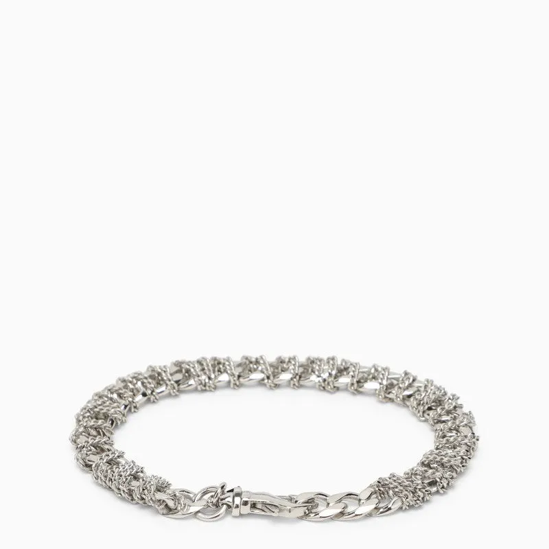 Silver 925 Intricate Chain Bracelet sold by Wanan Luxury product image thumbnail 2