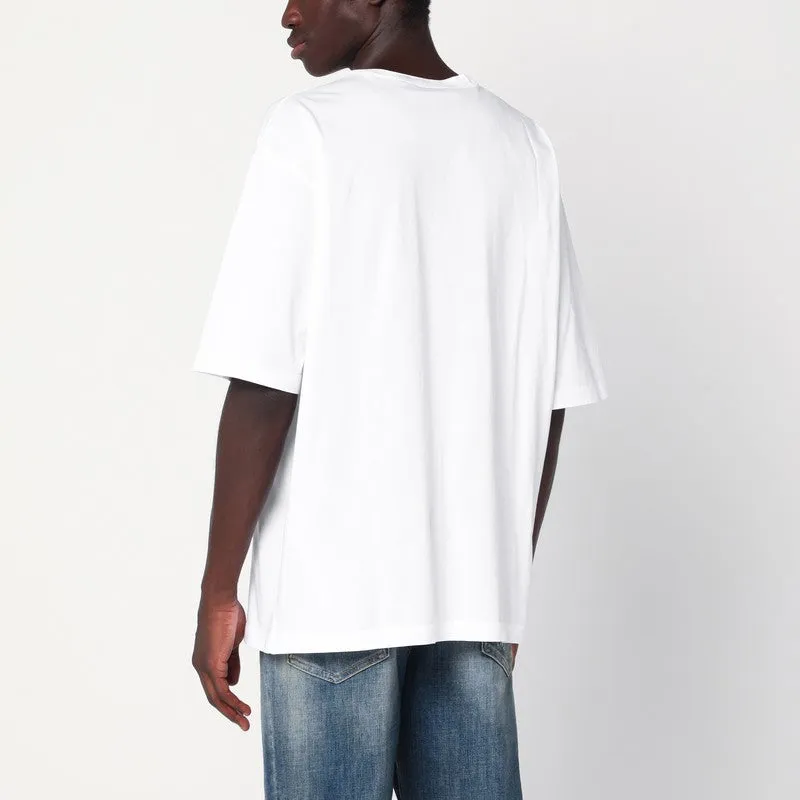 White T-Shirt With Logo Print sold by Wanan Luxury product image thumbnail 2