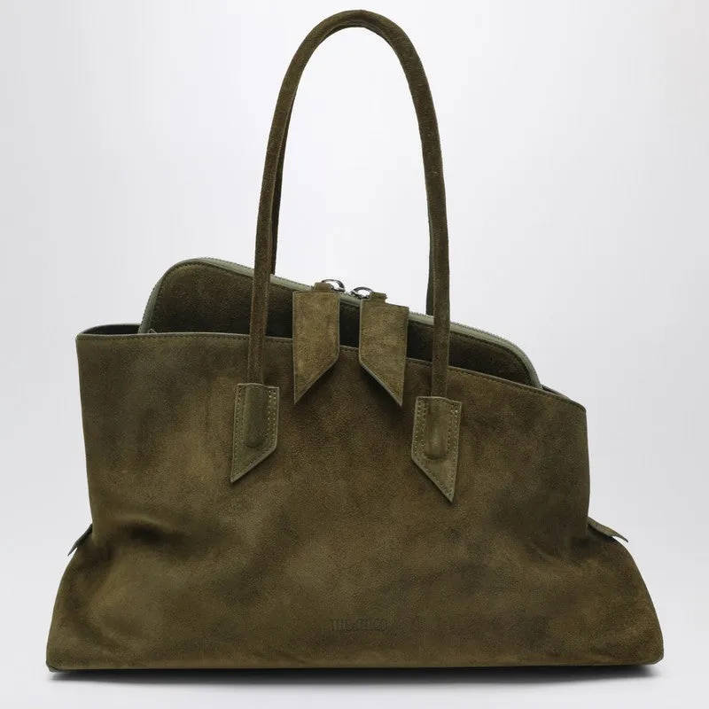 La Passeggiata Medium Khaki Bag sold by Wanan Luxury