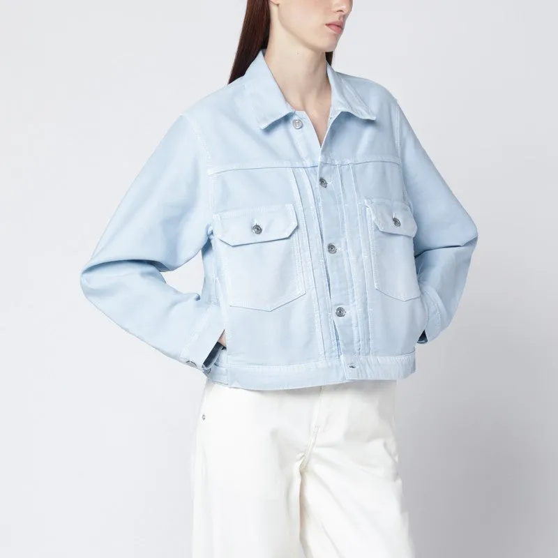 Light Blue Denim Jacket made by Victoria Beckham