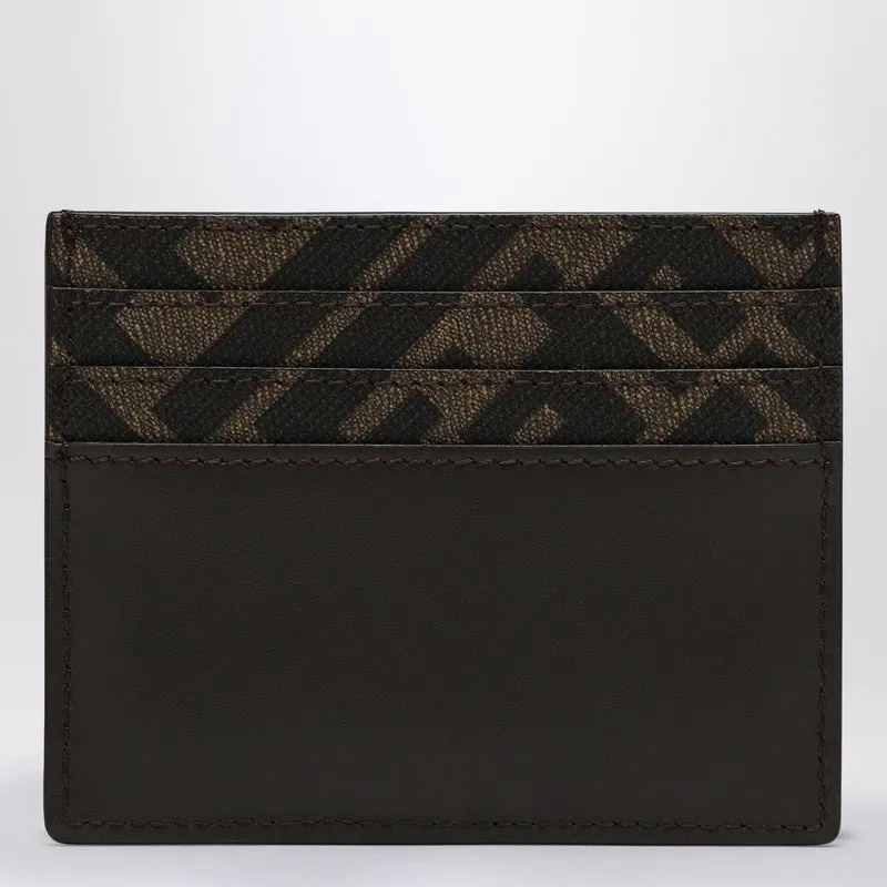 Squared Ff Brown Card Holder sold by Wanan Luxury product image thumbnail 2