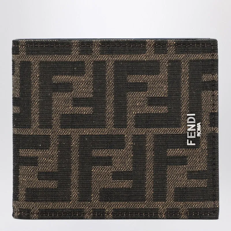Ff Jacquard Wallet sold by Wanan Luxury