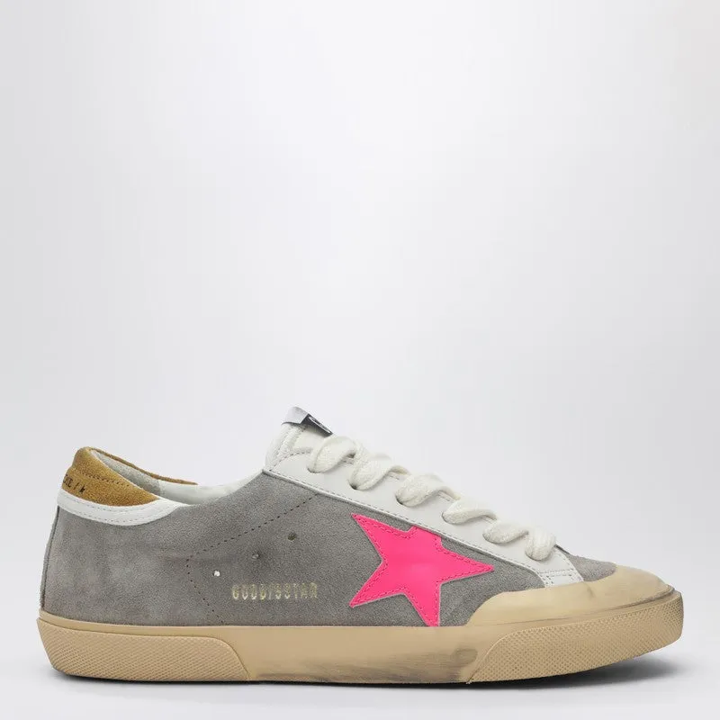 Super-Star Sneaker In Taupe/Fuchsia/Ochre made by Golden Goose