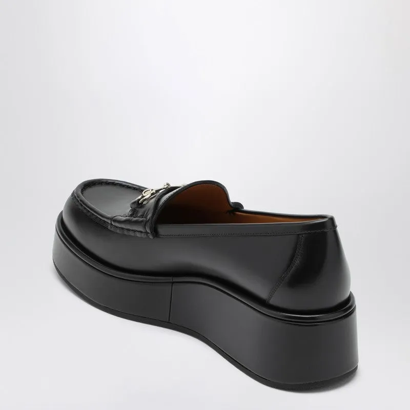 Black Loafer With Platform And Horsebitt sold by Wanan Luxury product image thumbnail 2