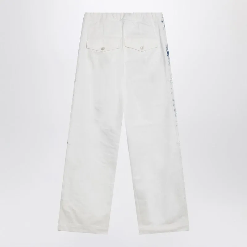 Light Blue Jeans With Drawstring sold by Wanan Luxury product image thumbnail 2