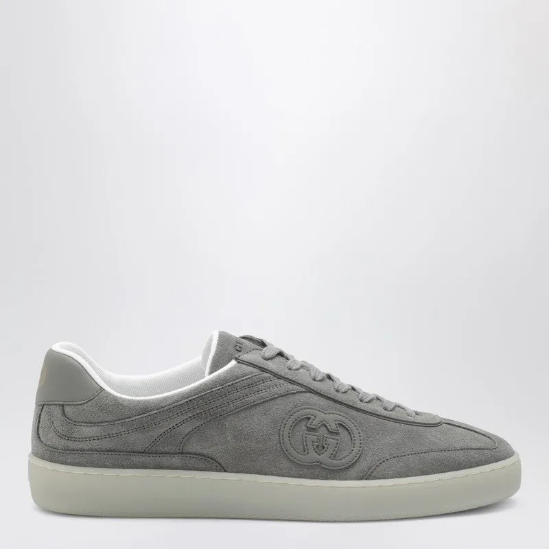 G75 Gray Sneakers In Suede made by Gucci