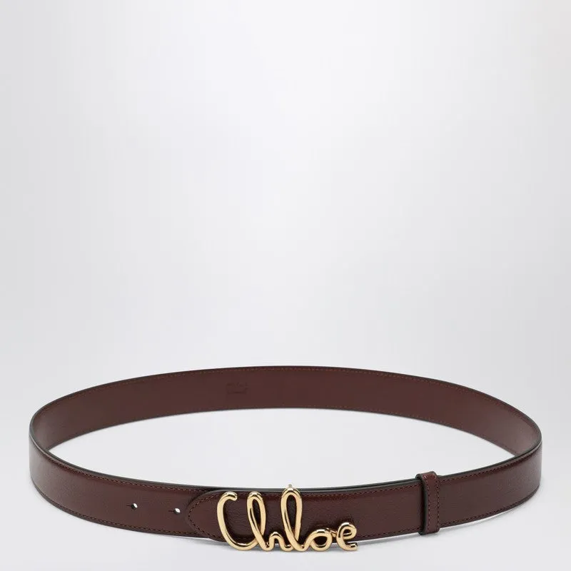 Brown The Chloé Iconic Belt sold by Wanan Luxury