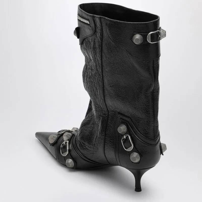 Cagole Wide Black Ankle Boot sold by Wanan Luxury product image thumbnail 2