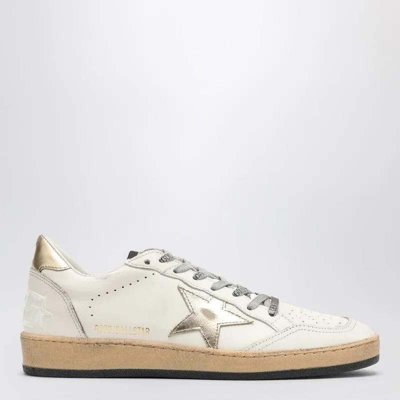 Sneaker Ball Star White Latte/Gold sold by Wanan Luxury