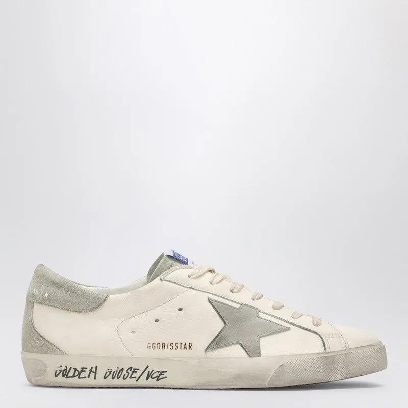 White/Grey Super-Star Sneaker sold by Wanan Luxury