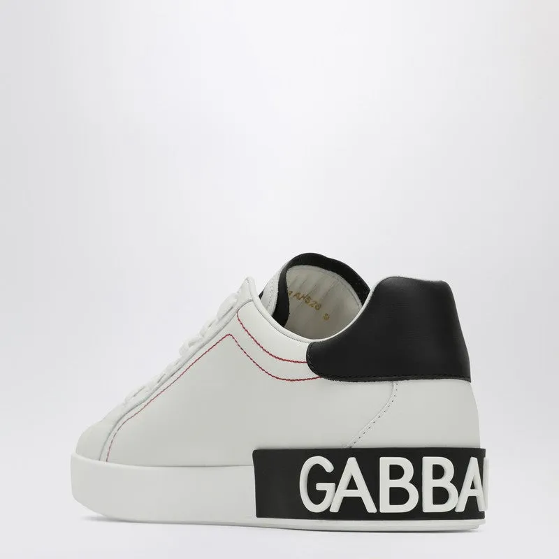 Portofino White/Black Leather Sneaker sold by Wanan Luxury product image thumbnail 2