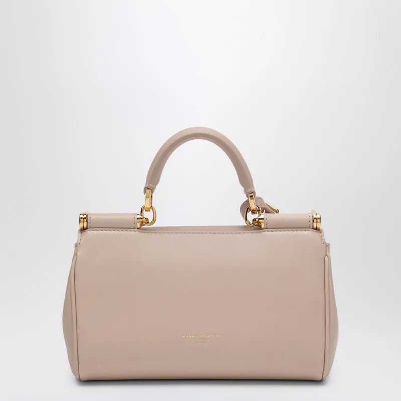 Small My Sicily Handbag In Light Pink Leather sold by Wanan Luxury product image thumbnail 2