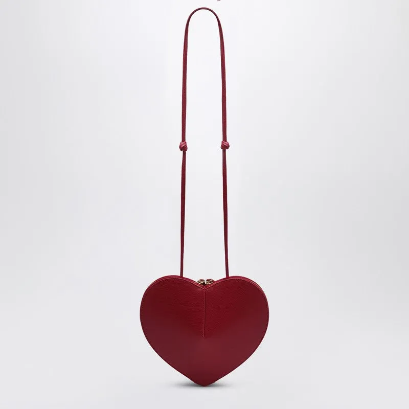 Le Coeur Raspberry Suede Leather Bag sold by Wanan Luxury product image thumbnail 2