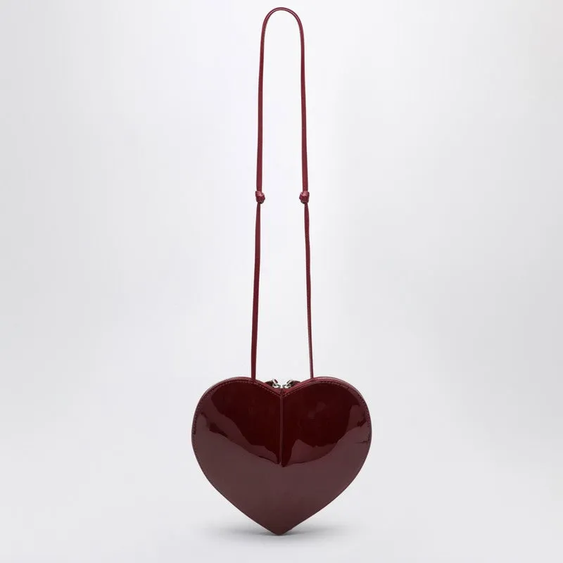 Dark Red Patent Leather Le Coeur Bag sold by Wanan Luxury product image thumbnail 2