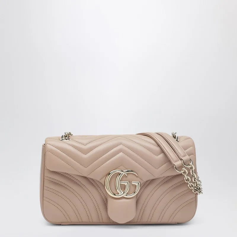 Medium Gg Marmont Shoulder Bag In Light Pink made by Gucci