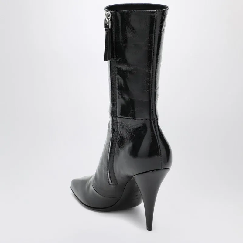 Black Sliced Square Givenchy Tape Ankle Boots sold by Wanan Luxury product image thumbnail 2