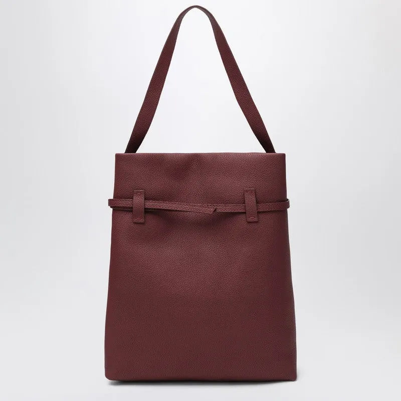 Tote Du Jour Burgundy Suede Tote Bag sold by Wanan Luxury product image thumbnail 2