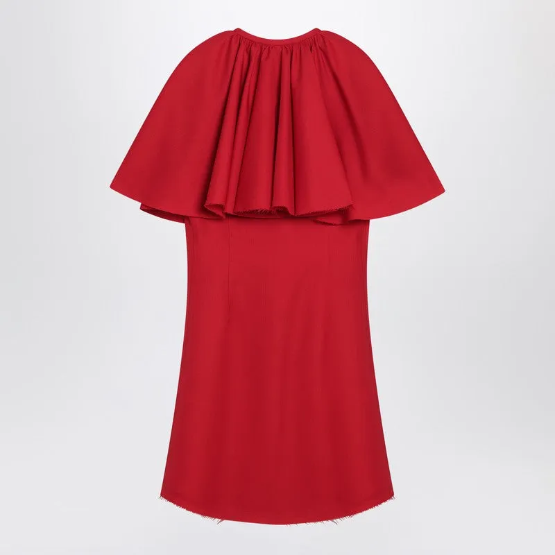 Mini Red Wool Dress sold by Wanan Luxury product image thumbnail 2
