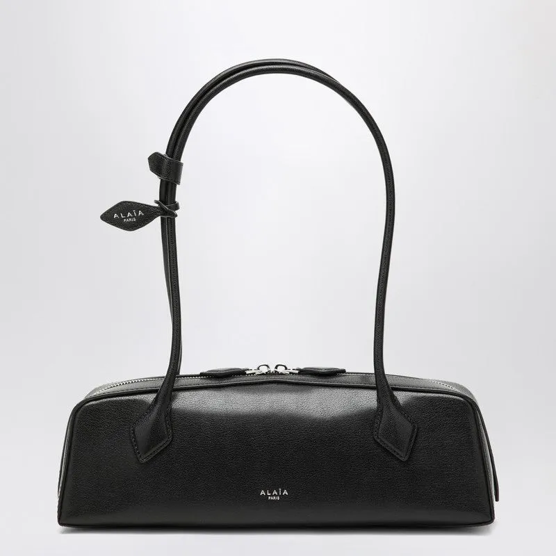 Teckel Black Leather Bag made by Alaia