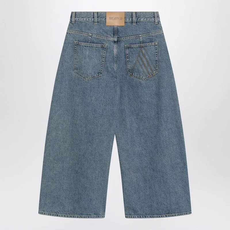 Light Blue Cropped Jeans sold by Wanan Luxury product image thumbnail 2