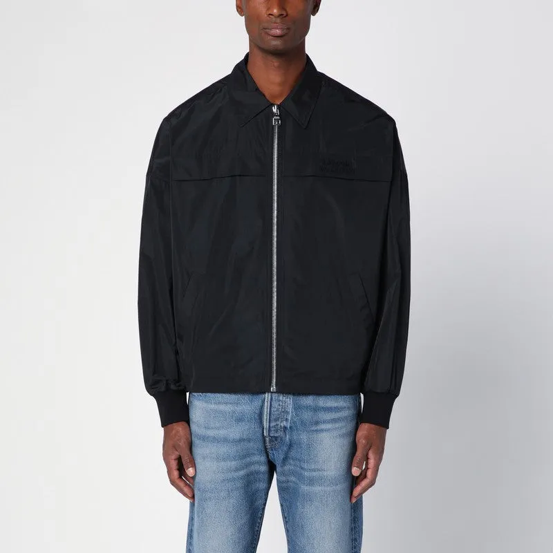 Lightweight Zipped Jacket Black sold by Wanan Luxury