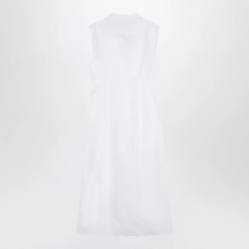 White Shirt Dress In Cotton sold by Wanan Luxury product image thumbnail 2
