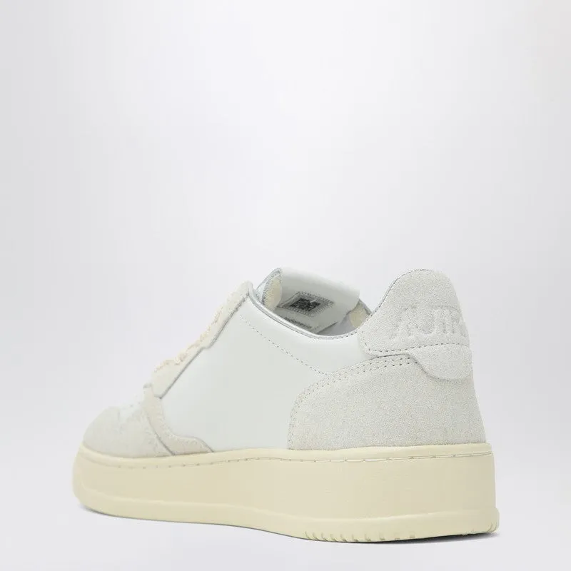 Medalist White Leather And Suede Trainer sold by Wanan Luxury product image thumbnail 2
