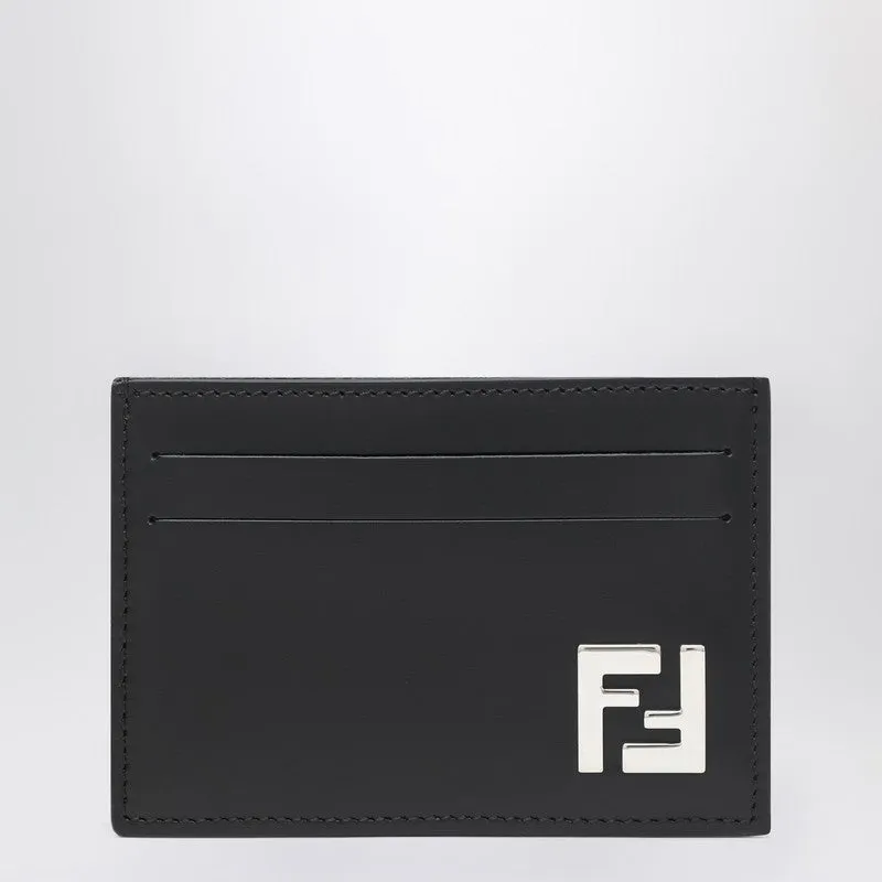 Slim Squared Ff Black Card Holder made by Fendi