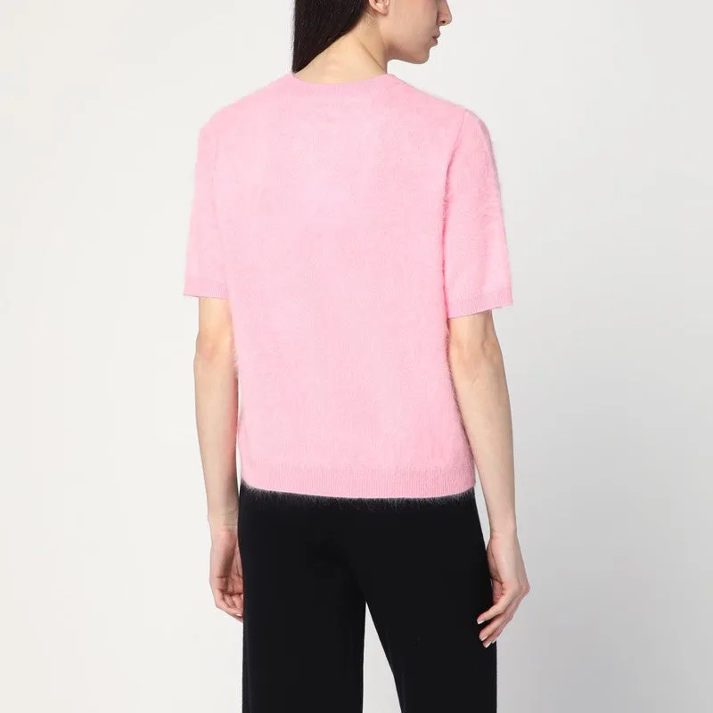 Pink Brushed Cashmere Sweater sold by Wanan Luxury product image thumbnail 2