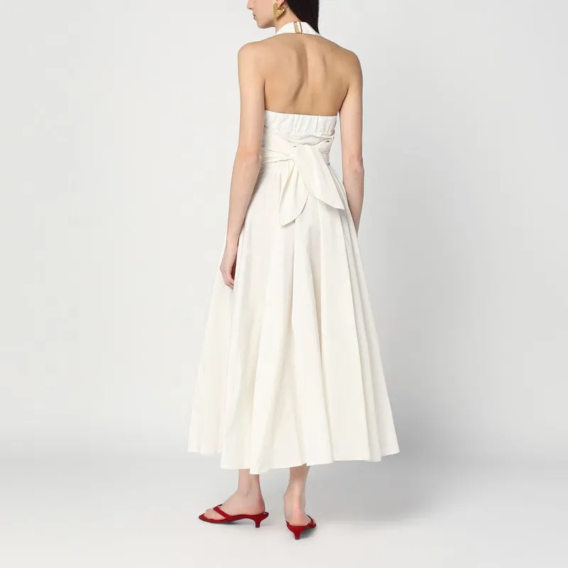 Ivory Dress With A Bow On The Back sold by Wanan Luxury product image thumbnail 2