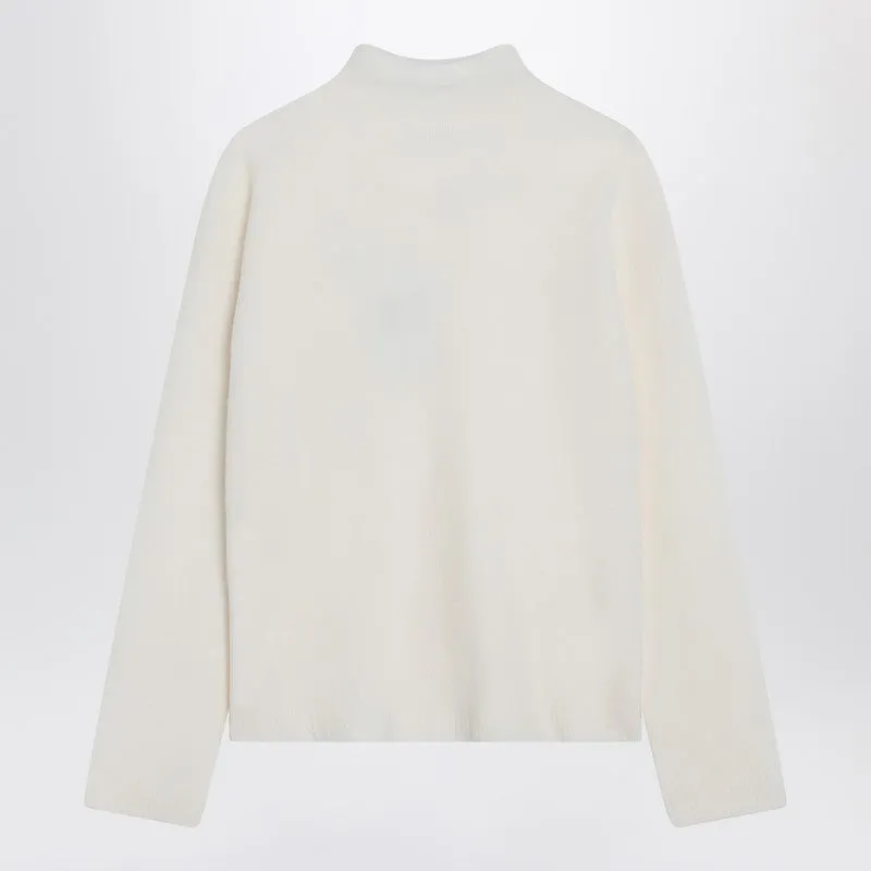 Ivory Cashmere-Blend Sweater sold by Wanan Luxury product image thumbnail 2