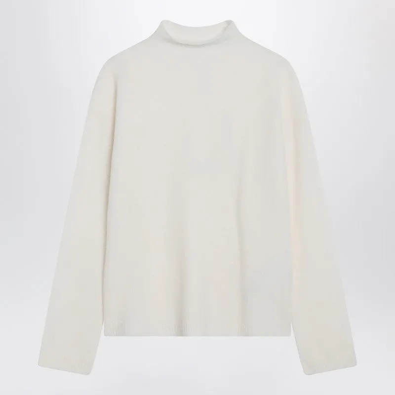 Ivory Cashmere-Blend Sweater sold by Wanan Luxury