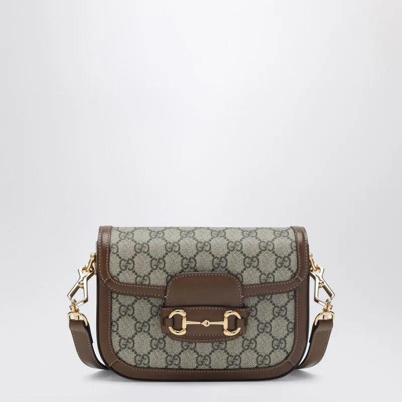 Brown Horsebit 1955 Mini Bag sold by Wanan Luxury