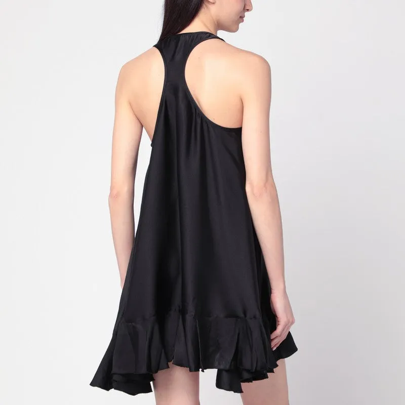 Black Lilith Dress In Silk Blend sold by Wanan Luxury product image thumbnail 2