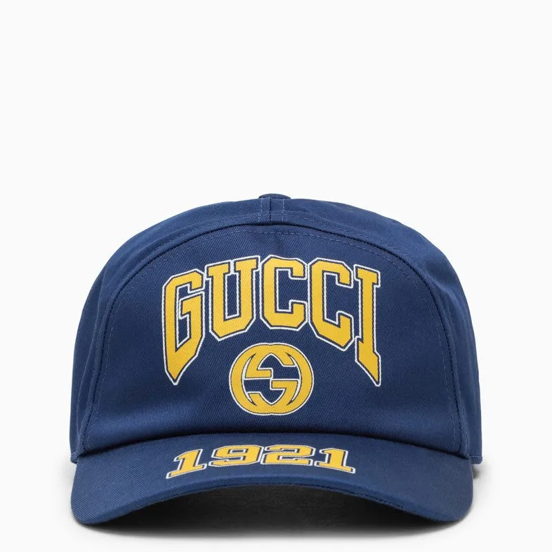 Blue Baseball Cap With Logo sold by Wanan Luxury
