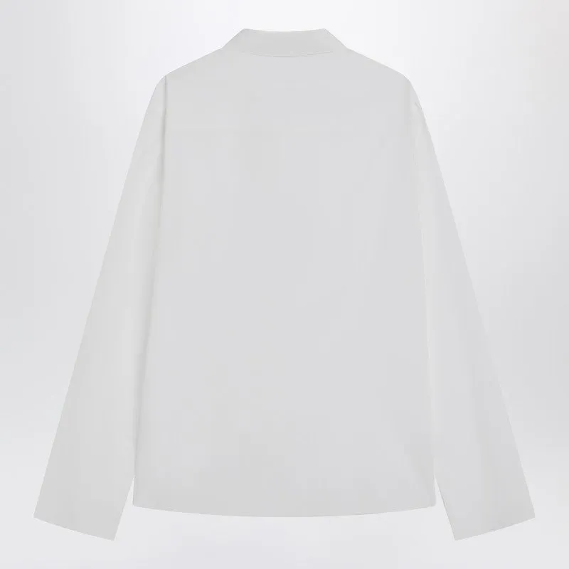 White Cotton Shirt sold by Wanan Luxury product image thumbnail 2